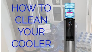 How to clean your water ALLURE™ R3HC cooler from Century Springs