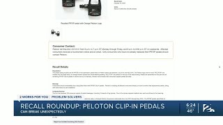 PS Recall Roundup:  Recalls listed for brand exercise equipment and food products