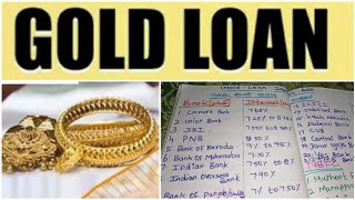 #gold #new 💎எந்த வங்கி நகை கடன் வட்டி குறைந்தளவு கொடுக்கிறது💰which bank gold Loan interest inTamil👆💎