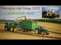 Silage 2023 ~ Hennessy Agri ~ JOHN DEERE 9600 & KOMATSU WA320 !!