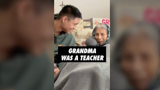 Grandma Was a Teacher 👵🏼