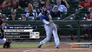 SD@ARI: Upton delivers 458-foot souvenir in Arizona