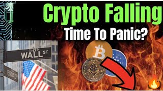 It's Time to PANIC! Why is Crypto Falling 😭Stock Holiday is live!  #bitcoin #crypto #altcoin