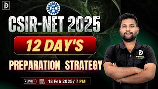 CSIR-NET  2025 Preparation Strategy \u0026 Upcoming Schedule || Padekar Sir | D PHYSICS