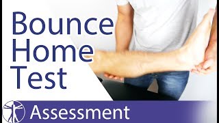 Bounce Home Test | Intraarticular Knee Pathology