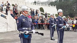 2025/2/27 🔥熱騰騰~ 中正紀念堂 空軍儀隊 訓練展示＆降旗典禮｜Jimmy Vlog Taiwan