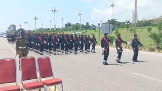 sindh police SSU COMMANDO final parade at D chowk ISLAMABAD