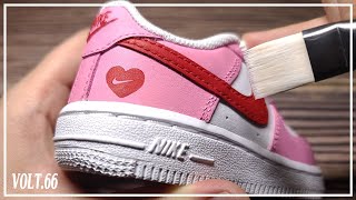 [Custom Shoes] Air Force 1 Valentine's Day Custom