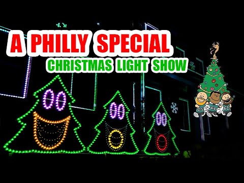 A Philly Special Christmas Light Show, Feat. Jason Kelce, Jordan ...