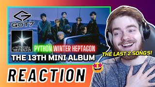 GOT7 (갓세븐) 'PYTHON' M/V + THE 13th MINI ALBUM 'WINTER HEPTAGON' | REACTION + REVIEW