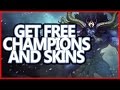 How to get FREE champions and skins (League Of Legends) by Priest How to get FREE champions and skins (League Of Legends) by Priest