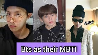 Bts as their MBTI