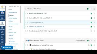 Finding Orientation Modules
