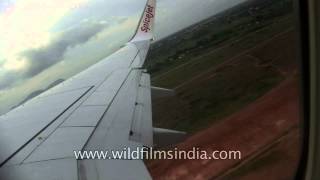 SpiceJet flight lands at Bangalore airport