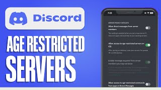 How To Access Age Restricted Discord Servers on IOS (Best Way)