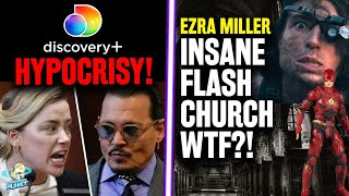 Discovery+ Johnny Depp Doc HYPOCRISY! + Internet vs Bouzy #3?! + Ezra Miller's INSANE Flash Church!