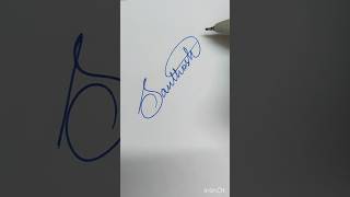 🕺✍️santhosh name signature #shorts #youtubeshorts #ytshorts #requested