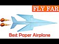 How to Make a Paper Airplane That Flies Over 300 Feet! | Best DIY Craft Plane Tutorial