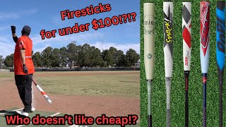Hitting "Budget" bats | Can you get a firestick for under $100?? USSSA Slowpitch Bat Review
