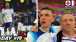 The Moment England Lose to France at 2022 World Cup