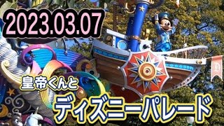 【ディズニーパレード】初めてのミッキー\u0026ミニーにテンション上がった件