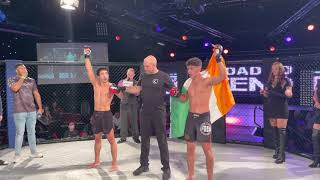 Flobater Fares Win's on Contenders MMA