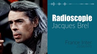 1973 : Jacques Brel, invité de "Radioscopie" à Cannes | Archive INA