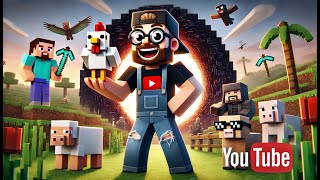 💎 Выживание в мире Minecraft: животные и портал в ад! 🐄🐑🐔