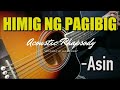 HIMIG NG PAGIBIG - ASIN | ACOUSTIC KARAOKE