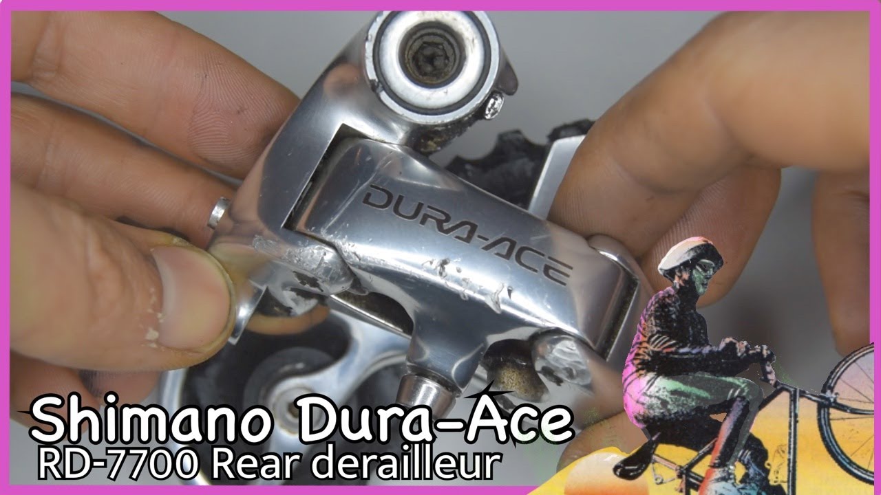 Shimano Dura Ace Rd 7700 Rear Derailleur: Rebuild Service Overhaul ...