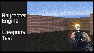 Raycaster Engine Pistol Test (Java)