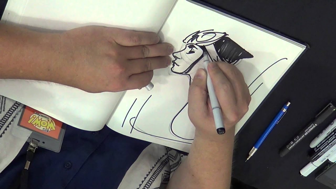 Adam Hughes Drawing Catwoman Youtube