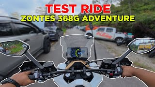 TEST RIDE ZONTES 368 ADVENTURE