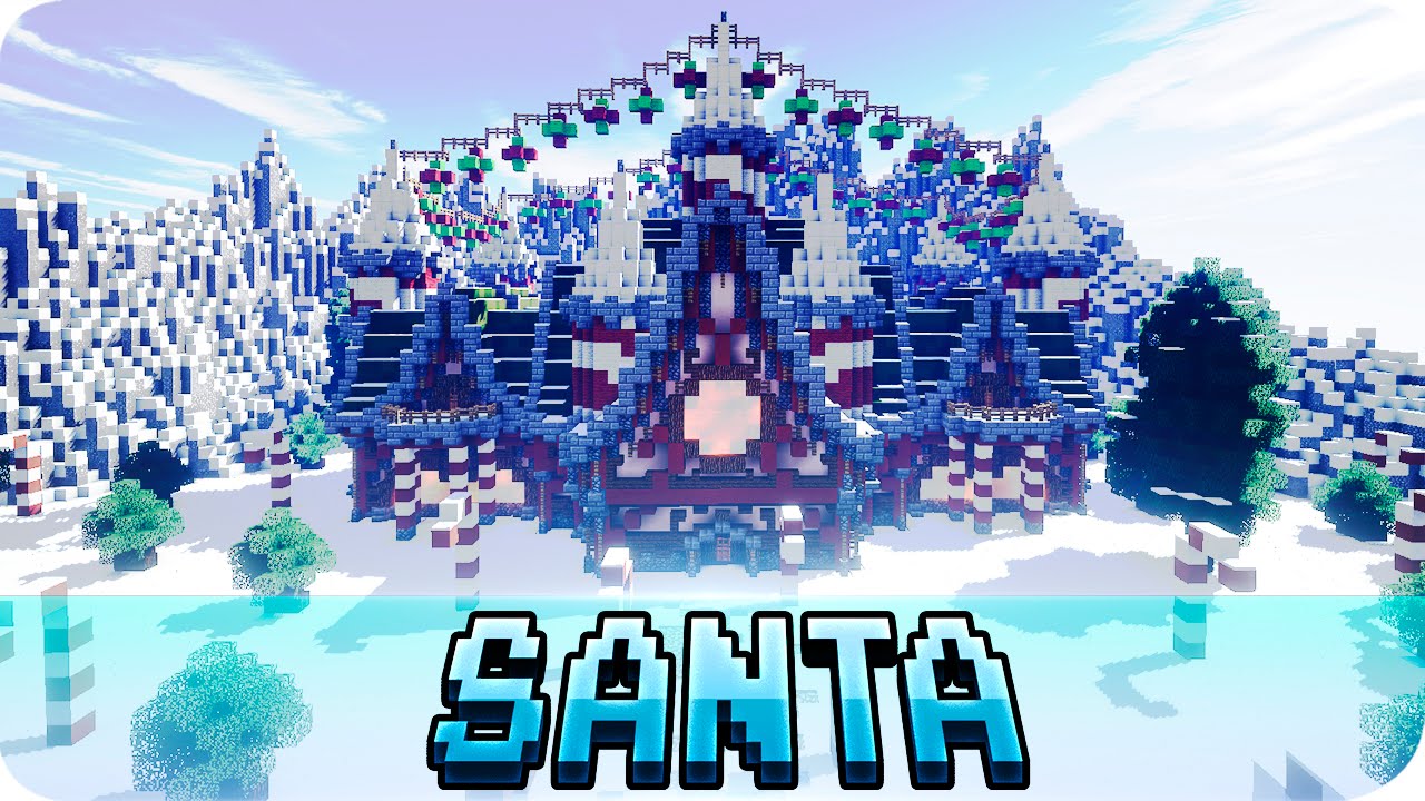 Minecraft Santa S Workshop Christmas Map W Download Youtube