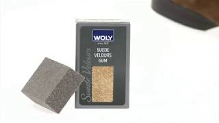 WOLY - Tips for shoe care - care for suede leathers - WOLY Suede Velours Gum