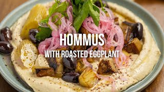 Hommus with Roasted Eggplant