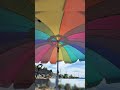 perfect beach day with the ammsun 7.5ft umbrella 🏖️🌞 big shade easy setup beachready sunshade