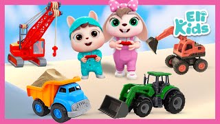 Toy Trucks Fun | Eli Kids Songs & Nursery Rhymes