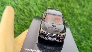 Tarmac Works 1/64 Mitsubishi Lancer Evo X Ralliart Black