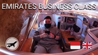 20 Hour Trip from Jakarta to Dubai to London on Emirates Business Class