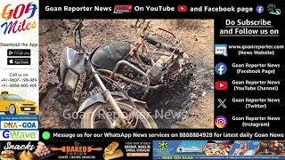 Goan Reporter News: Unknown Person Sets Bike on Fire in Pethechawada, Korgao