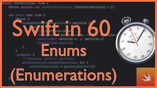 Enums | Swift in 60 | Swift Basics Explained