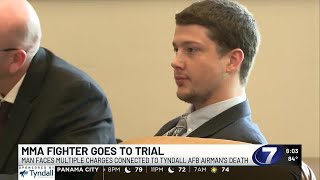 Jury selection begins for ex-amateur MMA fighter charged in 2023 Tyndall airman death