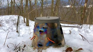 THE BEST ALCOHOL STOVE SYSTEM: CALDERA CONE