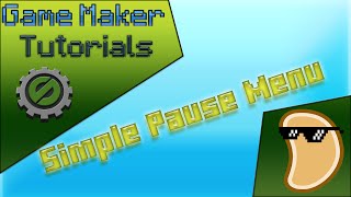 GameMaker Tutorial - Pause Menu (Simple and Easy)