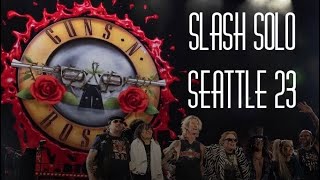 Guns ‘N Roses -Extended Slash Solo- Seattle