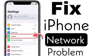 iphone 6 network problem | iphone network problem hindi • settings