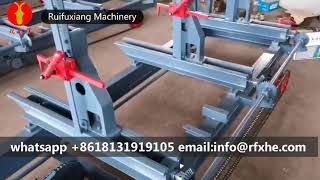 RFX log carriage machine SUPER FAST, SERVO electric carriage