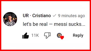 only Cristiano Ronaldo can comment this video...