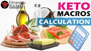 Keto Diet macros calculator | how much fat, carbs & protein on Keto | Hindi | Fitness Rockers